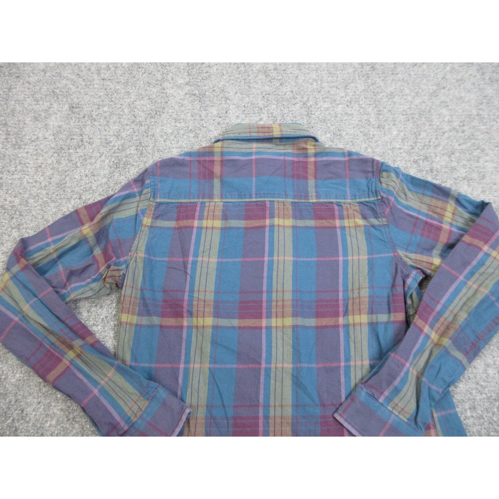 North Face Shirt Womens Small Plaid Button Up‎ Long Sleeve Outdoors Hiking Top - Picture 13 of 13